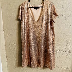 Lulus sequin dress